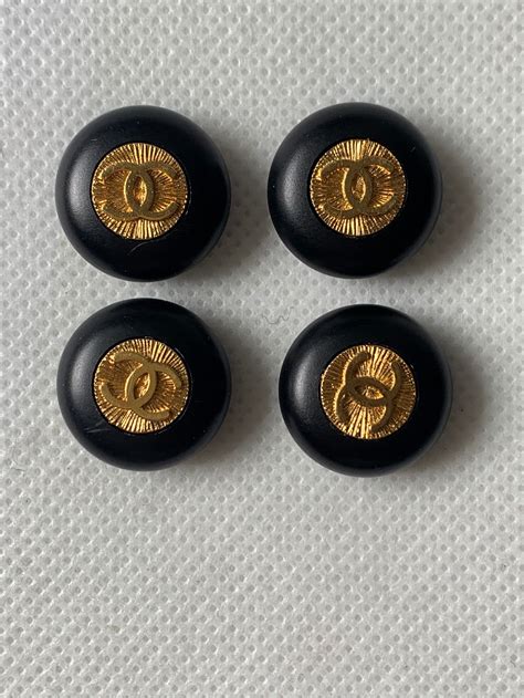 button chanel|authentic vintage chanel buttons.